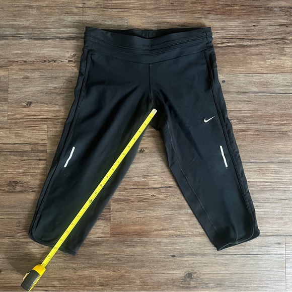 NEW Nike Dri-Fit black cropped running pants womens size M new NWT - Picture 8 of 10